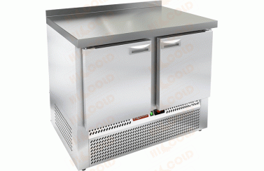 Стол охлаждаемый с полимерным покрытием (RAL 7004) Hicold GNE 11/TN W